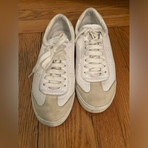 SUPERGA sport leather sneakers